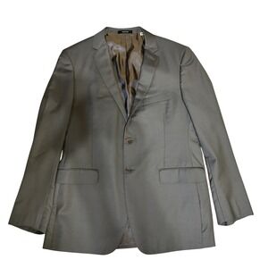 Ralph Lauren Dillard's Men's 44L Gray 100% Wool Blazer Coat Sport Suit Jacket